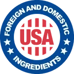 Made in the USA badge badge